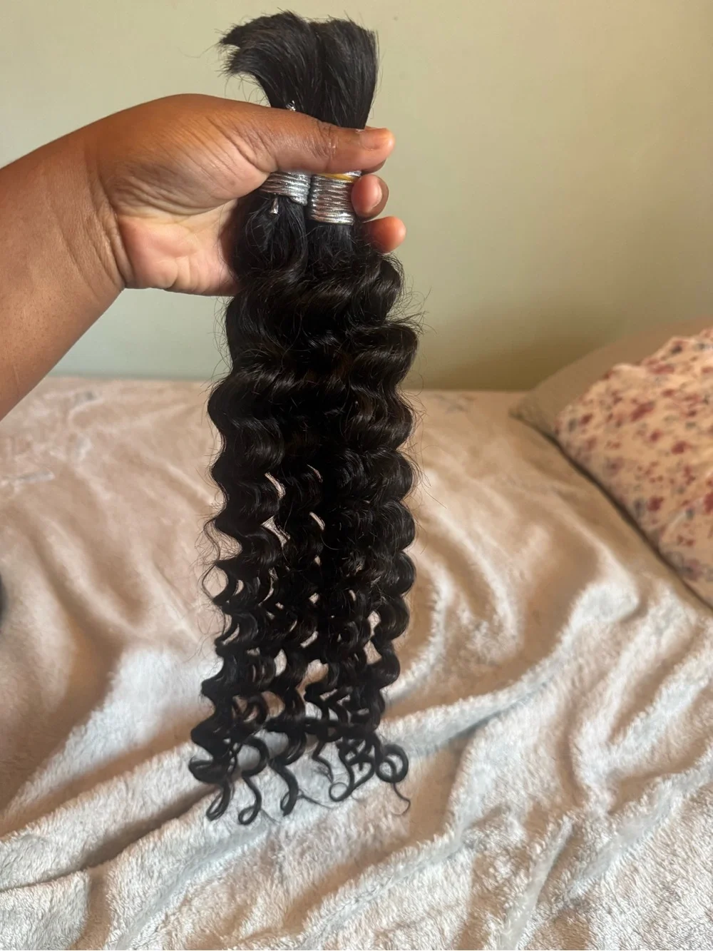 Black Deep Wave Remy Hair Bundle - Unbranded